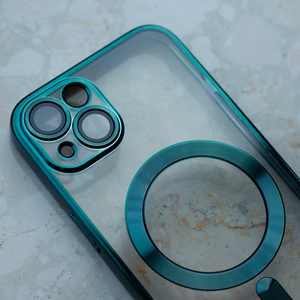 Color Chrome Mag maciņš for Samsung Galaxy S26 zaļš