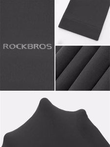 Велосипедные нарукавники Rockbros XT9002BK, чёрные, 2 шт.