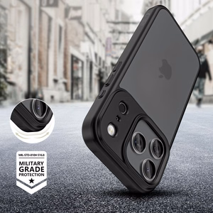 Tech-Protect MagMat viedtālruņa apvalks iPhone 17 Pro - matēti melns
