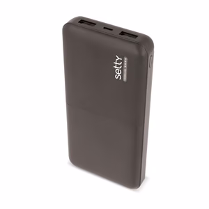 Setty Portatīvais lādētājs (m) 10000 mAh SPB-10 - melns (m)