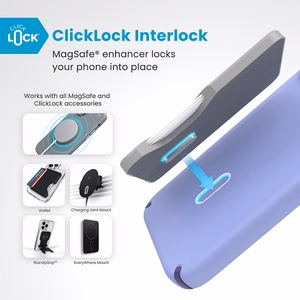Speck Presidio2 Pro vāciņš ar MagSafe un ClickLock iPhone 16 Plus tālrunim, Future Lavender/Cassis Purple