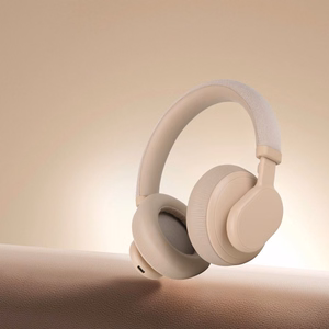 FORCELL F-AUDIO Touch Beat bezvadu austiņas bluetooth ANC bēšas