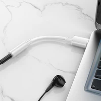 Borofone Adapteris BV22 Lemon - USB uz jack 3,5mm - balta