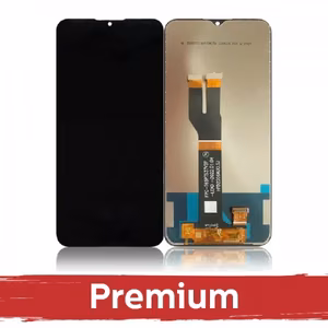 LCD displejs saderīgs ar Nokia C21 Plus melns OEM