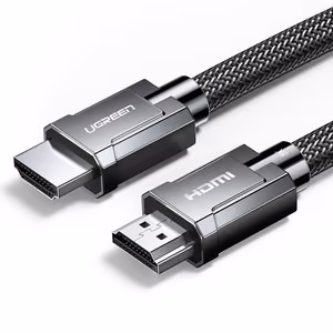 Ugreen HD135 70321 HDMI 2.1 cable 8K 60Hz / 4K 120Hz 3D 48 Gbps HDR VRR QMS ALLM eARC QFT 2m - gray