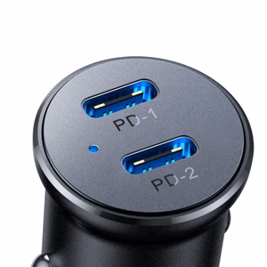 Automašīnas turētājs ar uzlādi Joyroom JR-CCN06 melns 30W (2xPD)