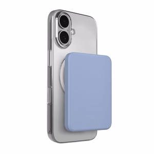Puro 4200mAh Ультратонкий Внешний аккумулятор совместимый с MagSafe USB-C - синий