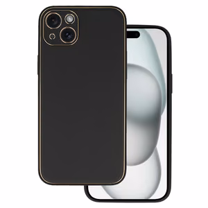 Tel Protect Luxury Case for iPhone 15 Plus Black
