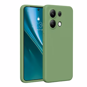 Etteri Silicone чехол Xiaomi Redmi Note 13 4G светло-зеленый