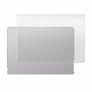 AmazingThing Titan cietais aizsargapvalks MacBook Air M5 15" – caurspīdīgs