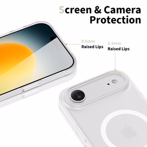 Tech-Protect MagFlex Magnētiskais viedtālruņa apvalks iPhone 17 Air - Caurspīdīgs matēts