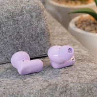 HOCO bezvadu austiņa bluetooth TWS EQ19 violeta