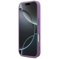 Guess Fiksēts Mirdzošs Liels 4G viedtālruņa apvalks iPhone 17 Pro - violeta