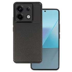 Tel Protect Carbon Elite viedtālruņa apvalks Xiaomi Redmi Note 13 Pro 5G melns
