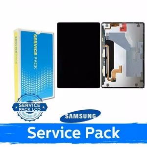 LCD ekrāns paredzēts Samsung X826 / X820 Tab S10 Plus melns (Service Pack)