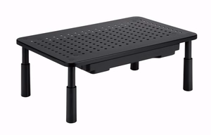 Gembird MS-TABLE-D-01 regulējams monitora statīvs ar atvilktni