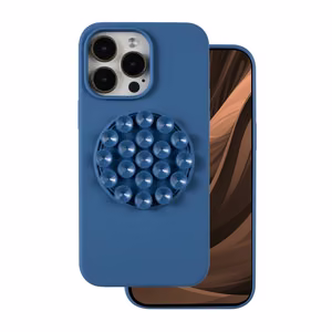 Silikona Stick maciņš for iPhone 15 Pro Max 6,7" zils