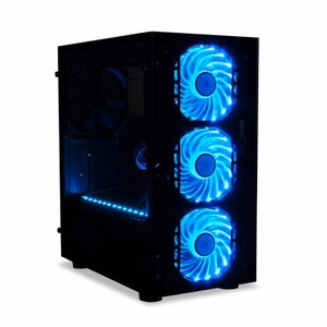 iBox PASSION V4 Mini Tower melns datora korpuss
