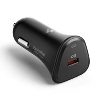 Spigen Essential EV301 30W auto lādētājs melns