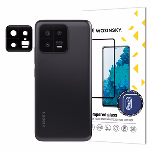 Wozinsky pilns rūdītais kameras stikls Xiaomi 13 viedtālrunim, 9H kameras aizsardzība