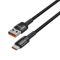 Tech-Protect UltraBoost Evo USB-C / USB-A kabelis 100W 5A 0.5m - melns