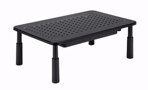 Gembird MS-TABLE-D-01 regulējams monitora statīvs ar atvilktni