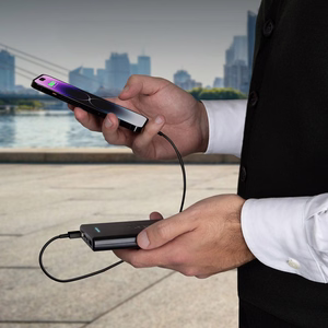 Portatīvais lādētājs SBS TTBB10000FASTPD20K 10000 mAh 20W ar Power Delivery - melna