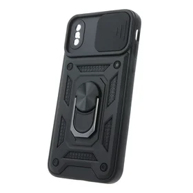 Defender Slide viedtālruņa apvalks iPhone X / XS melns