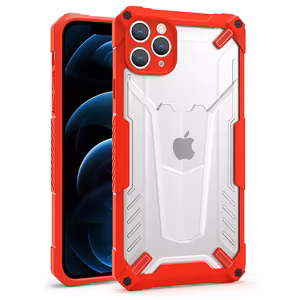 Tel Protect hibrīda apvalks Iphone 13 Pro Max sarkans