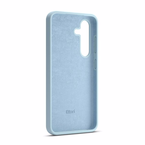 Силиконовый чехол Etteri Mag для Samsung Galaxy S25 Edge голубой