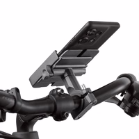 Wozinsky metal bicycle phone turētājs, scooters melns (WBHBK3)