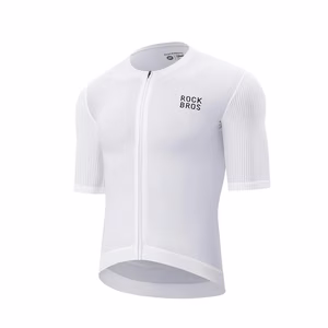Rockbros 15200025 Short Sleeve Cycling Jersey Size M - White