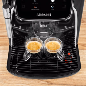 TEESA AROMA 750 automātiskais kafijas automāts ar dzirnaviņām
