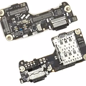 Шлейф Xiaomi 12 5G/12X 5G/12S 5G с разъёмом зарядки и микрофоном, контакт SIM-карты оригинал (сервисная упаковка)