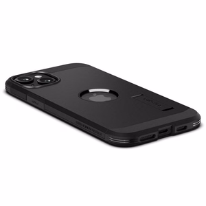 Spigen Tough Armor Magnētiskais viedtālruņa apvalks iPhone 15 - melns