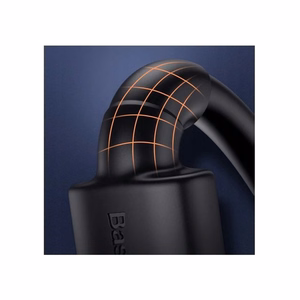 Baseus Cafule HDMI / HDMI 2.0 4K 60 Hz 3D 18 Gbps kabelis 2 m – melns
