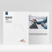 DUX DUCIS planšetdatora apvalks MAGI (m) ar zīmuli uzglabāšanas vietu iPad Air 13 (2024) - melns (m)