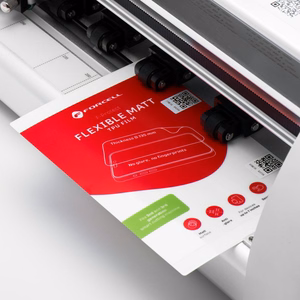 Plēve griešanas iekārtai 2. un 3. paaudzes Forcell F-Protect Flexible MATT 196 x 125 mm 25 gab.