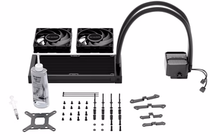 be quiet! Silent Loop 3 240 mm procesora viss vienā šķidruma dzesētājs 12 cm melns 1 gab.