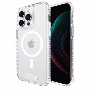 Case-Mate Ultra Tough+ D3O MagSafe vāciņš ierīcei iPhone 15 Pro Max, caurspīdīgs
