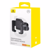 Baseus GoTrip sērijas velosipēda telefona turētājs klasteris melns