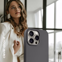 Crong Color Cover Magnetic - iPhone 15 Pro Max MagSafe maciņš (Titanium)