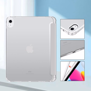 Tech-Protect SC Pen Hybrid viedtālruņa apvalks iPad 10.9" 2022 - pelēks