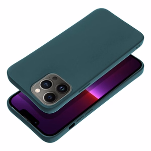 Matēts viedtālruņa apvalks IPHONE 13 Pro Max tumši zaļš