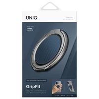 Uniq Gripfit 360 magnētiskais turētājs ar statīvu - zils / safīra zils
