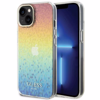 Guess IML Faceted Mirror Disco Iridescent viedtālruņa apvalks iPhone 15 - daudzkrāsains
