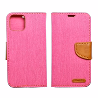 CANVAS grāmatas apvalks SAMSUNG A14 4G / A14 5G rozā