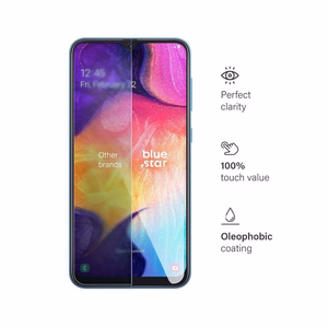 Закалённое стекло для Samsung Galaxy A50 Blue Star
