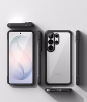 Ringke Fusion Bold Maciņš for Samsung Galaxy S26 Ultra - Clear melns