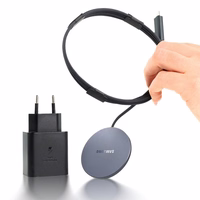 Samsung EP-P2900TBE 25W bezvadu lādētājs ar 45W adapteri - pelēks